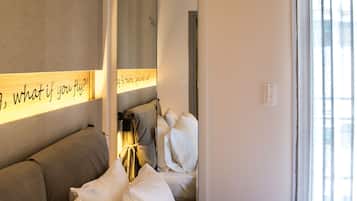 Apartamento luxo, 4 quartos, terraço, vista para a cidade | 4 quartos, roupas de cama antialérgicas, cofres nos quartos