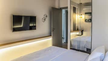 Apartamento luxo, 4 quartos, terraço, vista para a cidade | 4 quartos, roupas de cama antialérgicas, cofres nos quartos