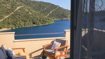 Appartamento, vista mare (AP 4) | Vista dalla camera