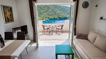 Appartamento, vista mare (AP 1) | Vista dalla camera