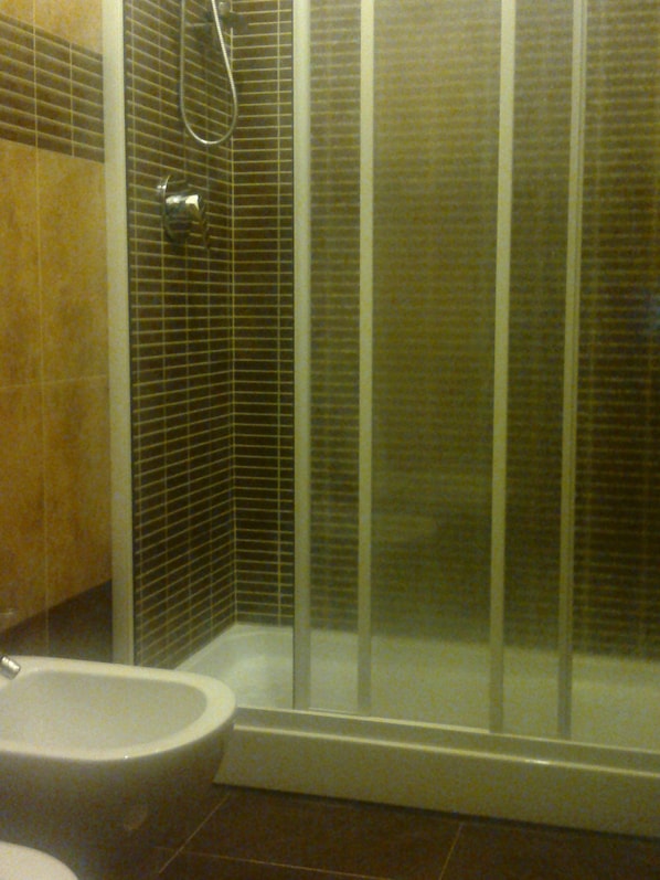 Chambre Double | Douche de la salle de bain