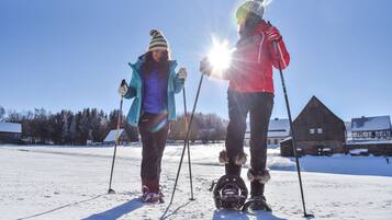 Snowshoeing