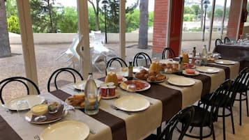 Daily local cuisine breakfast (EUR 5 per person)