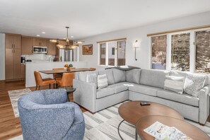 Condo, 1 Bedroom | Living area | TV