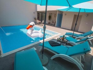 Outdoor pool - Luxury Rooms Pino (Split)