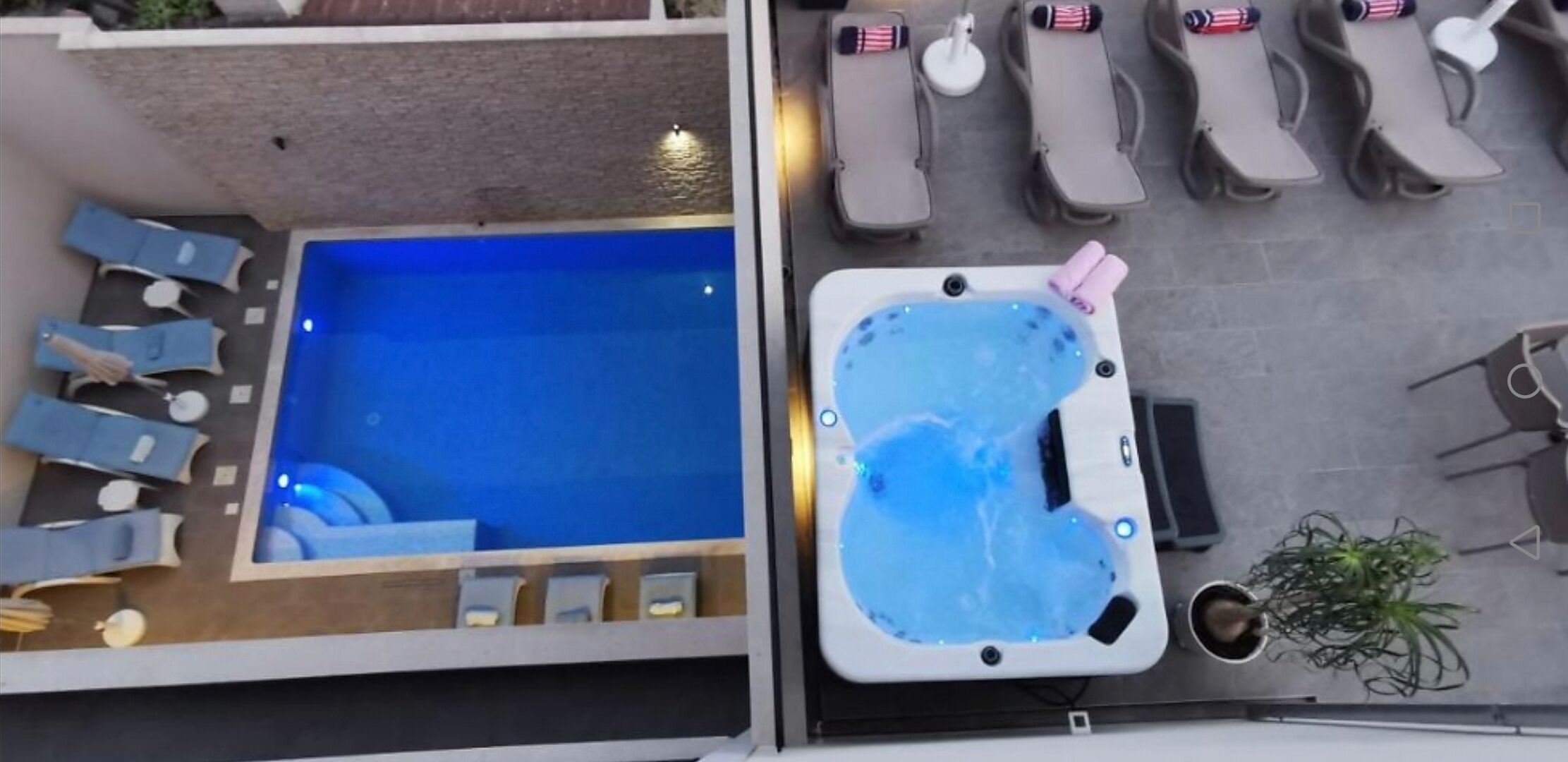 Fassade der Unterkunft