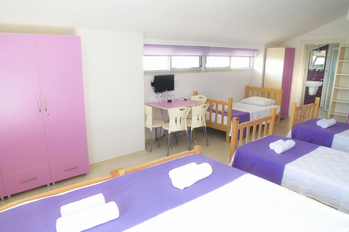 Desk, iron/ironing board, free cots/infant beds, free WiFi