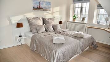 2 bedrooms, premium bedding, in-room safe, individually decorated