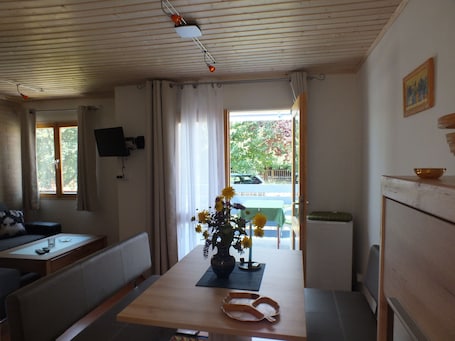 Comfort House, 1 Double Bed with Sofa bed, Non Smoking | Living area. Müllers Ferienhaus Gunaras