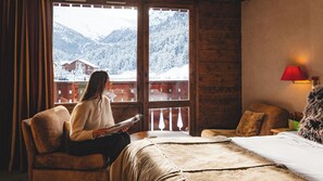 Classic-Doppel- oder -Zweibettzimmer, Bergseite