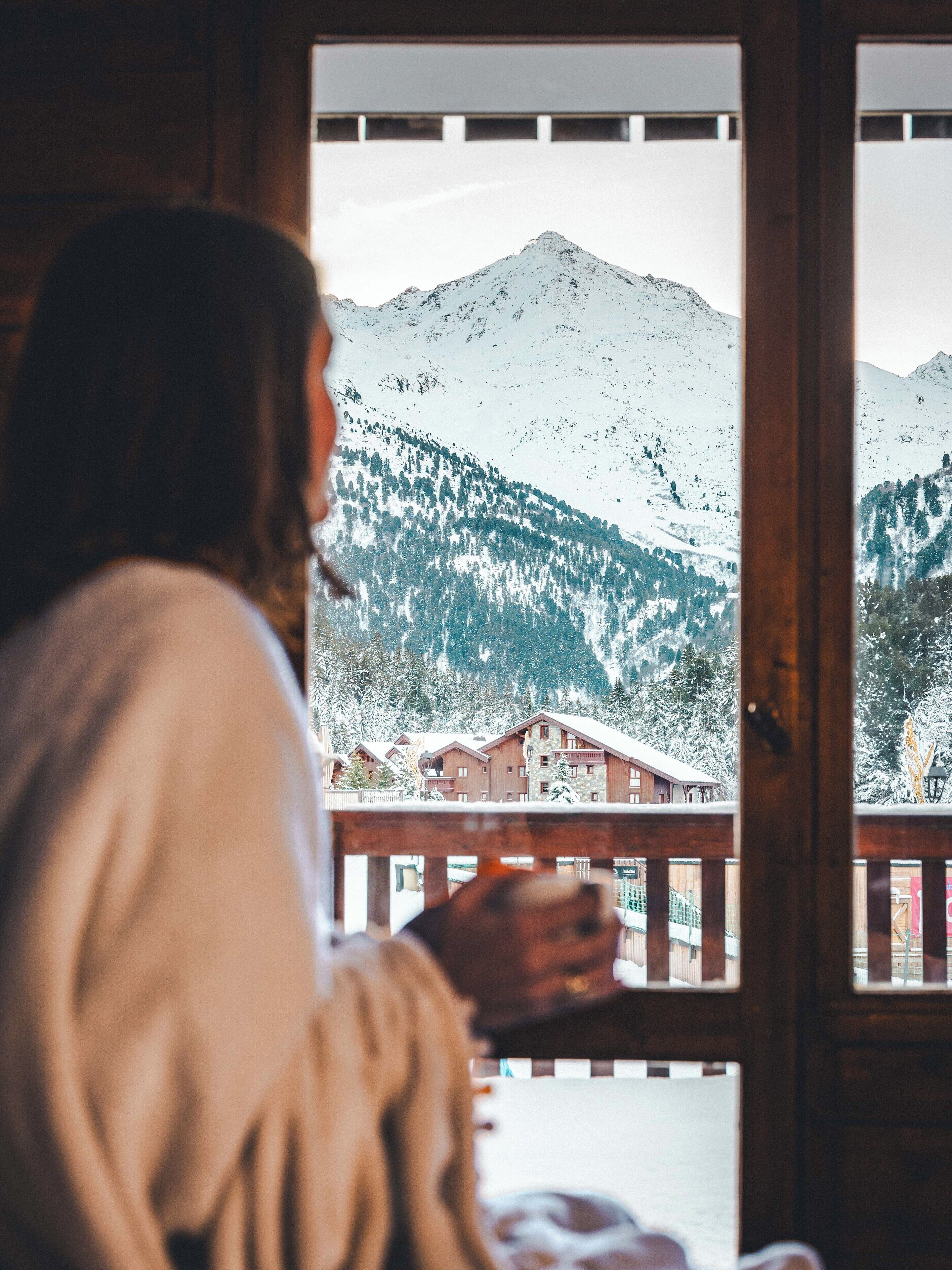 classic double or twin room, mountainside | minibar, in-room safe, desk, blackout curtains