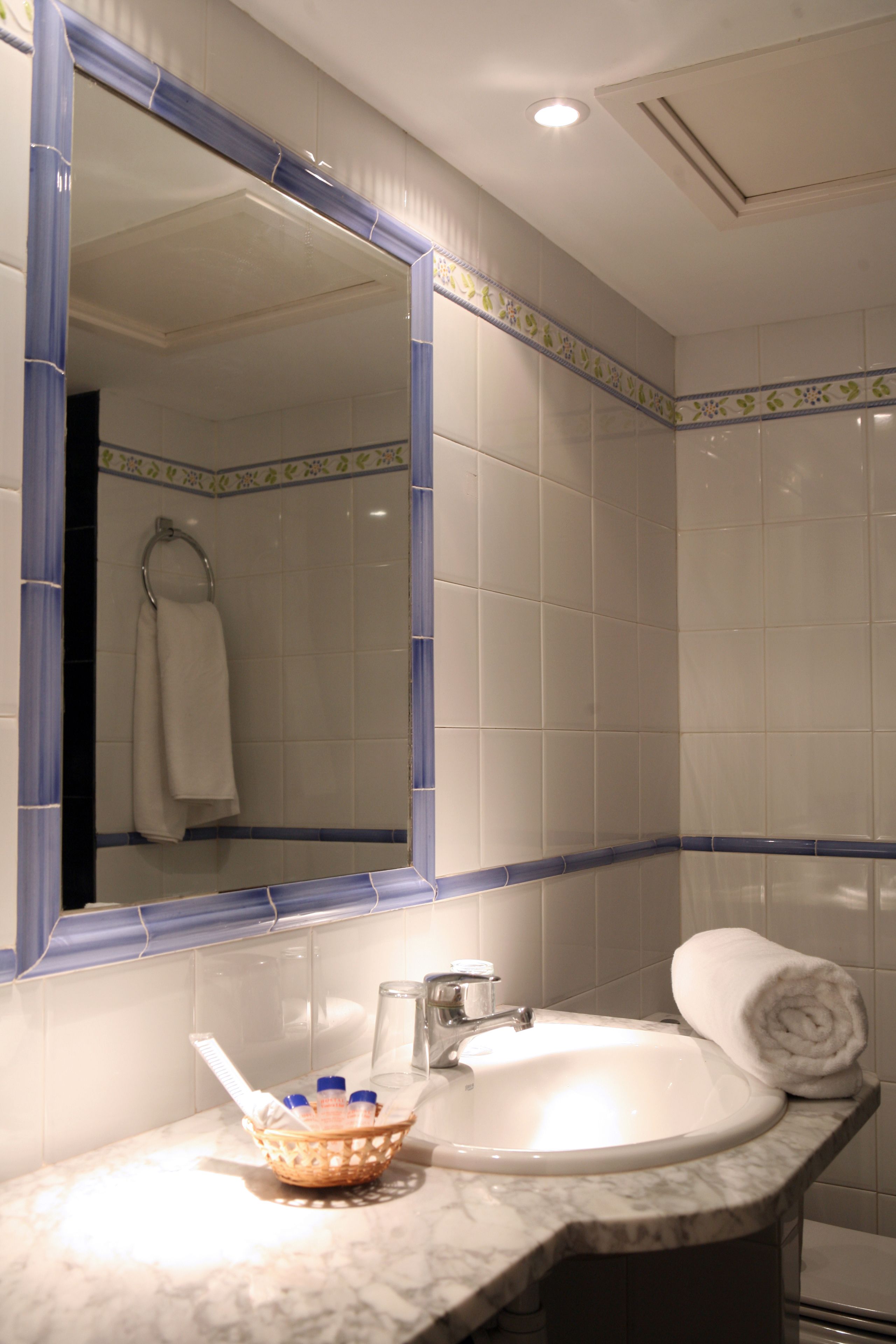 double or twin room, terrace, garden view | bathroom sink