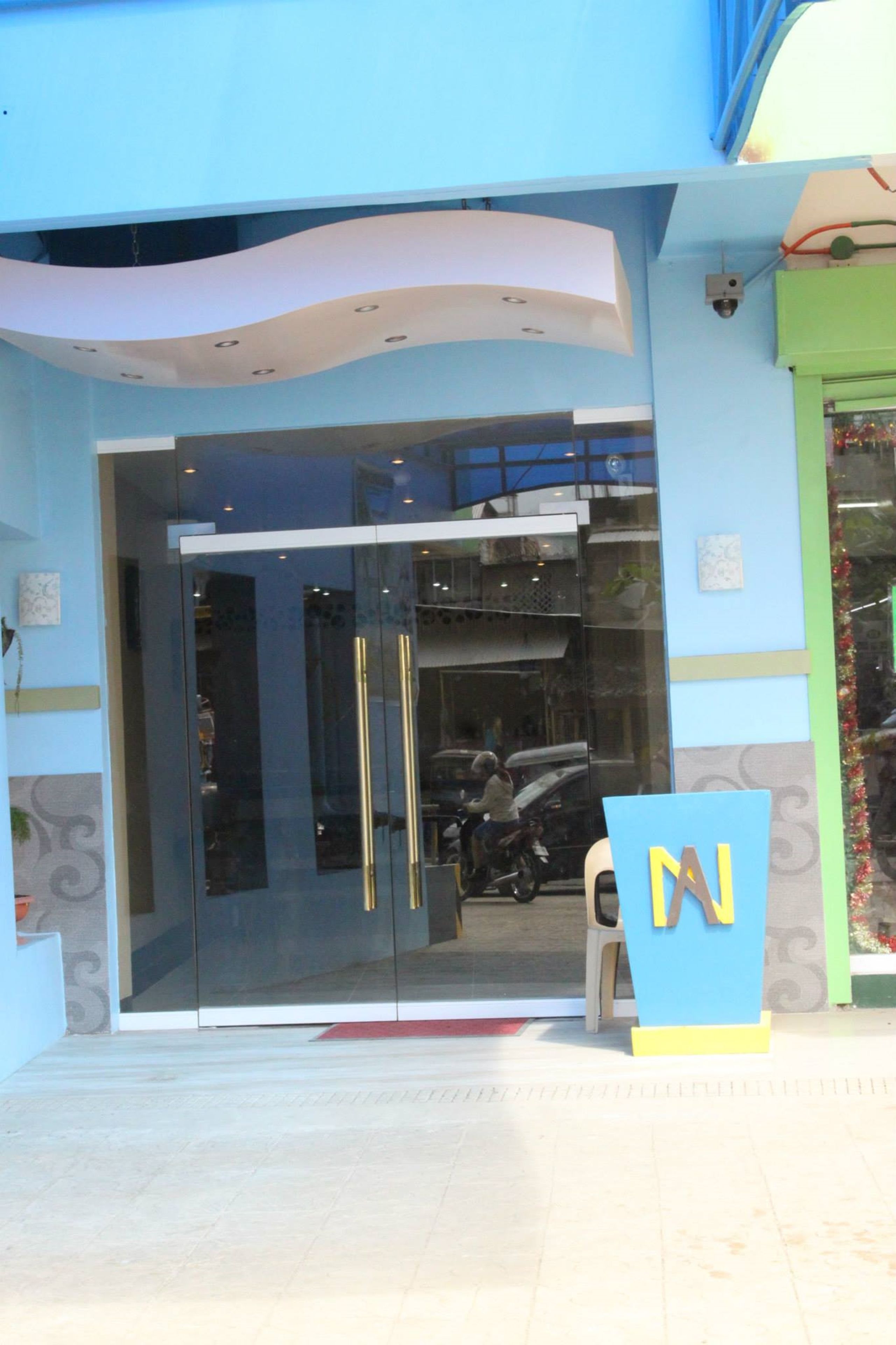 Entrada de la propiedad