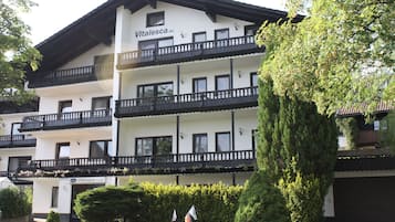 Facciata della struttura