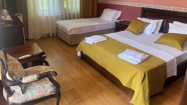 高級寢具、免費迷你吧、隔音、免費無線上網
