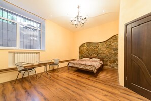 Soundproofing, iron/ironing board, free WiFi, bed sheets