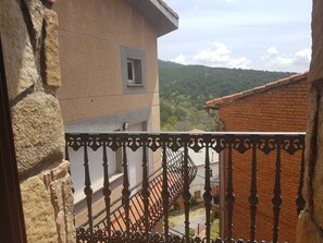 Blick von der Unterkunft