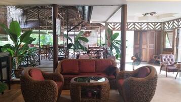 Sitzecke in der Lobby