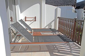 Udsigt fra balkon