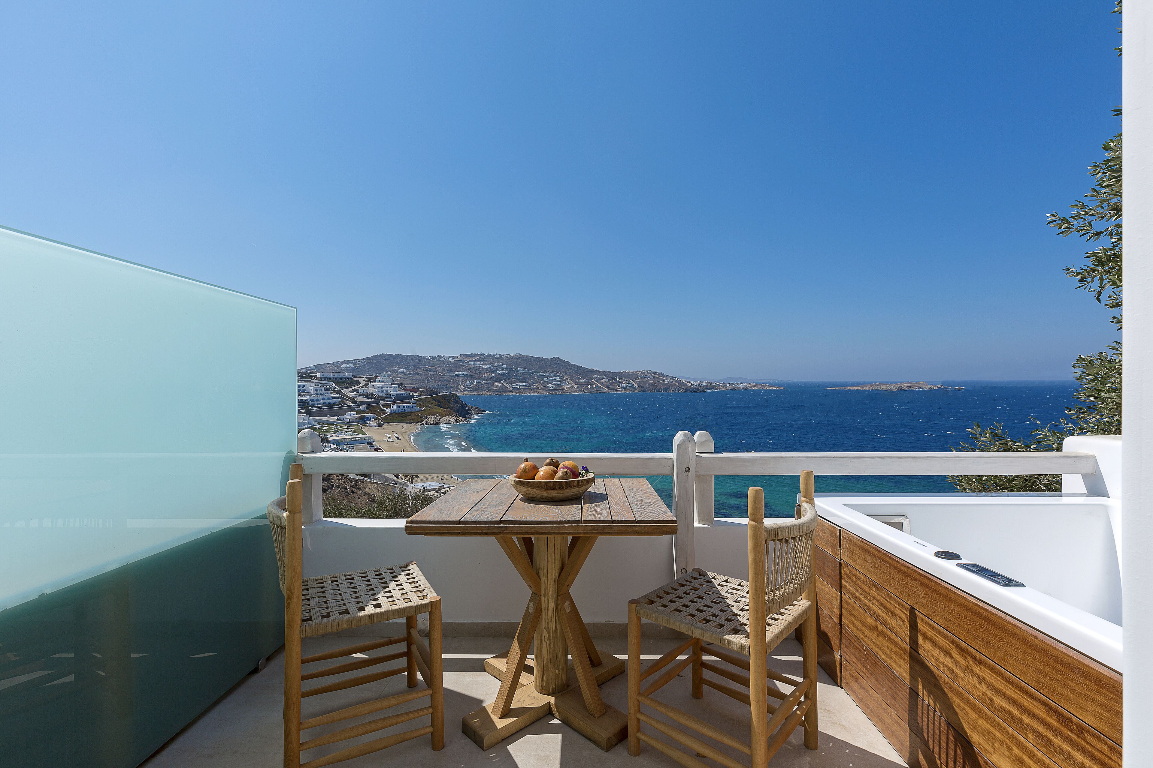 Deluxe Suite, Hot Tub, Sea View (Plus) | Terrace/patio