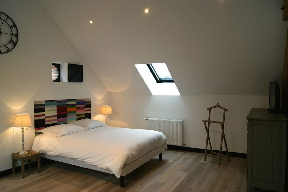 Comfort Double Room, 1 Queen Bed, Non Smoking, Garden View (Anna) | Premium bedding, desk, iron/ironing board, free cots/infant beds