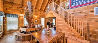 Secluded Spragueville Cabin by ATV Trails & River!