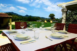 Udendørs spisemuligheder