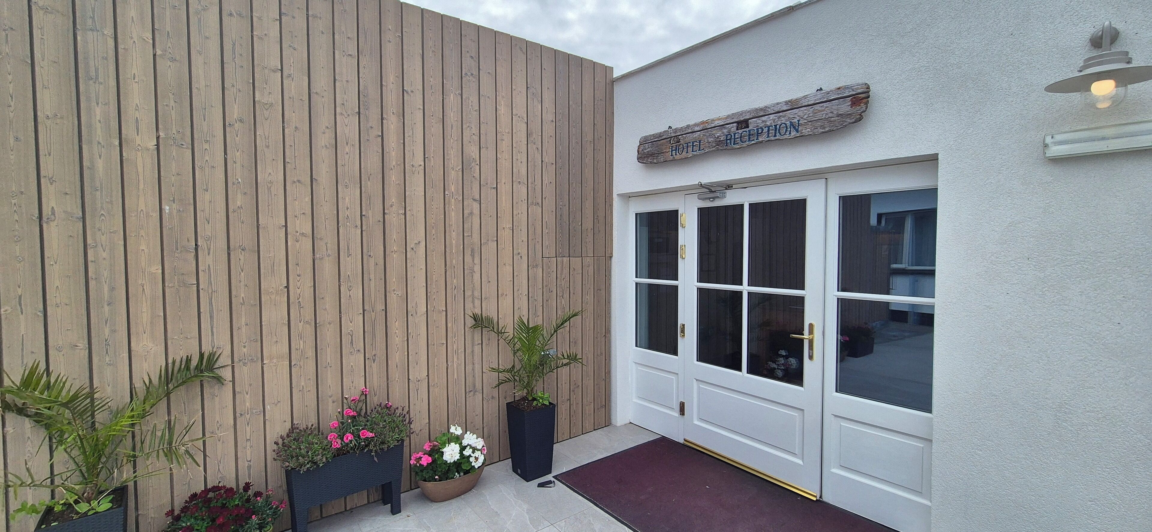 Vue sur la campagne depuis l’hébergement