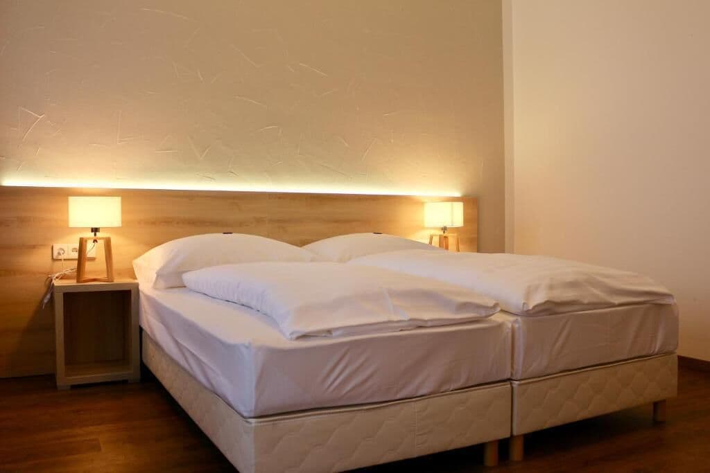 desk, blackout curtains, free wifi, bed sheets