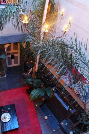 Vue depuis l’hébergement