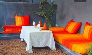 Breakfast, lunch and dinner served - Diamant la Ville Rouge (Marrakech)