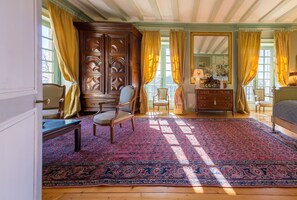 Deluxe Suite, Ensuite, Park View (Chambre du Parc) - Château D'hodebert (Saint-Paterne-Racan)