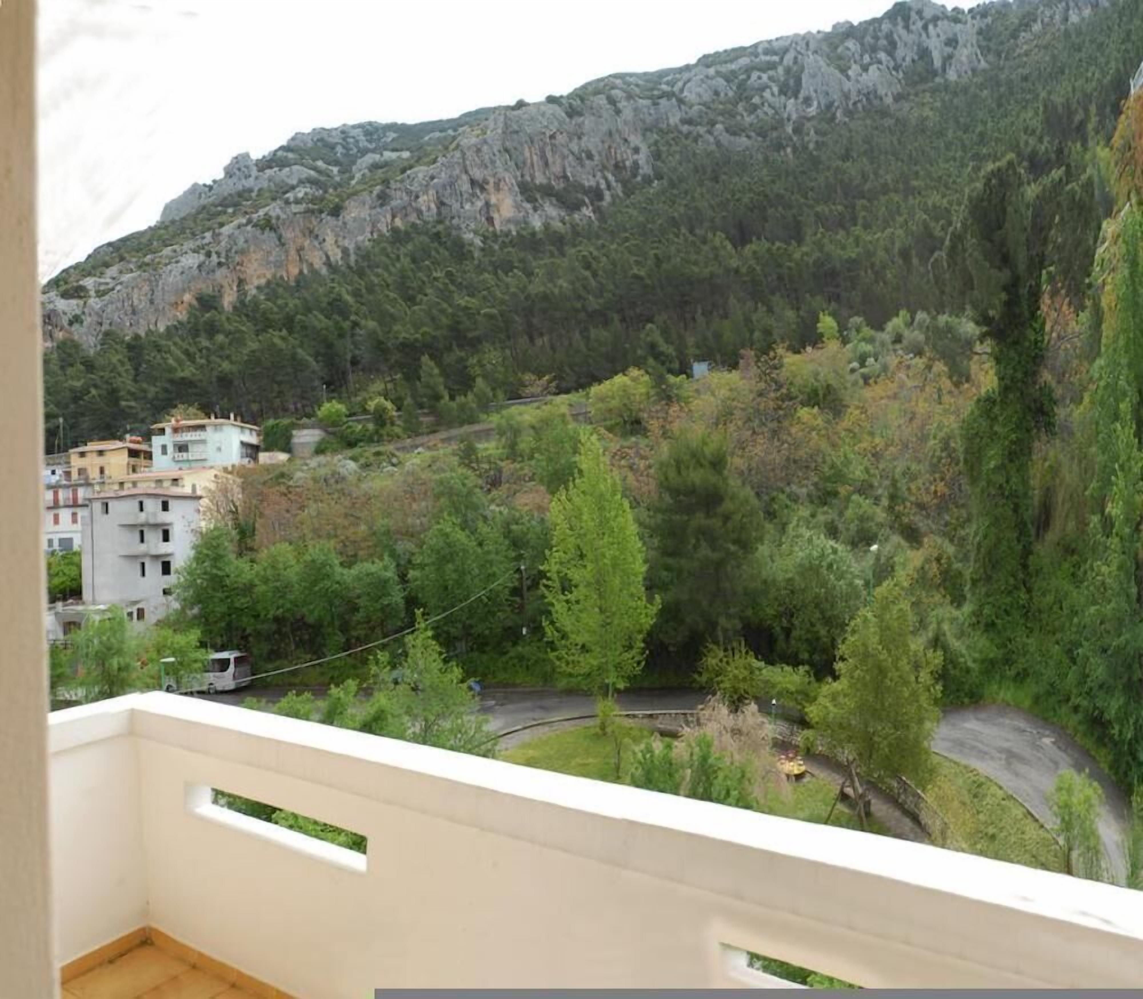 Blick von der Unterkunft