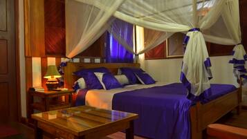 Bungalow Confort | Coffres-forts dans les chambres, bureau, rideaux occultants