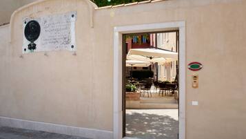 Ingresso della struttura