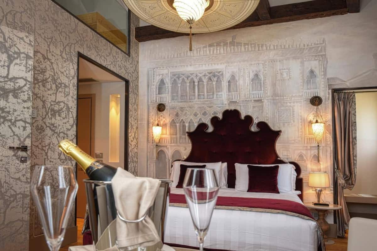 premier double room | 1 bedroom, frette italian sheets, premium bedding, down duvets