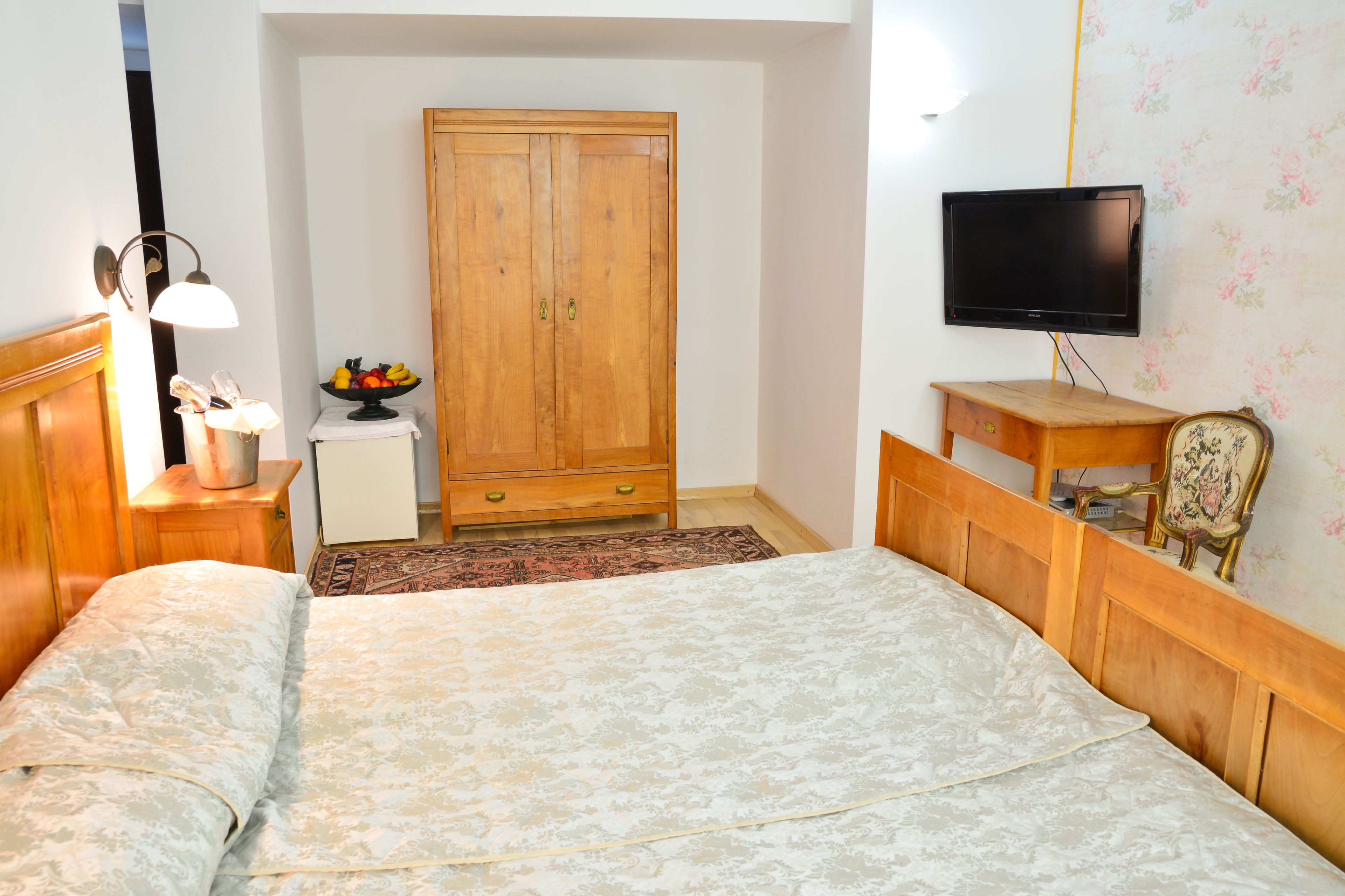 double or twin room | desk, blackout curtains, soundproofing, free wifi