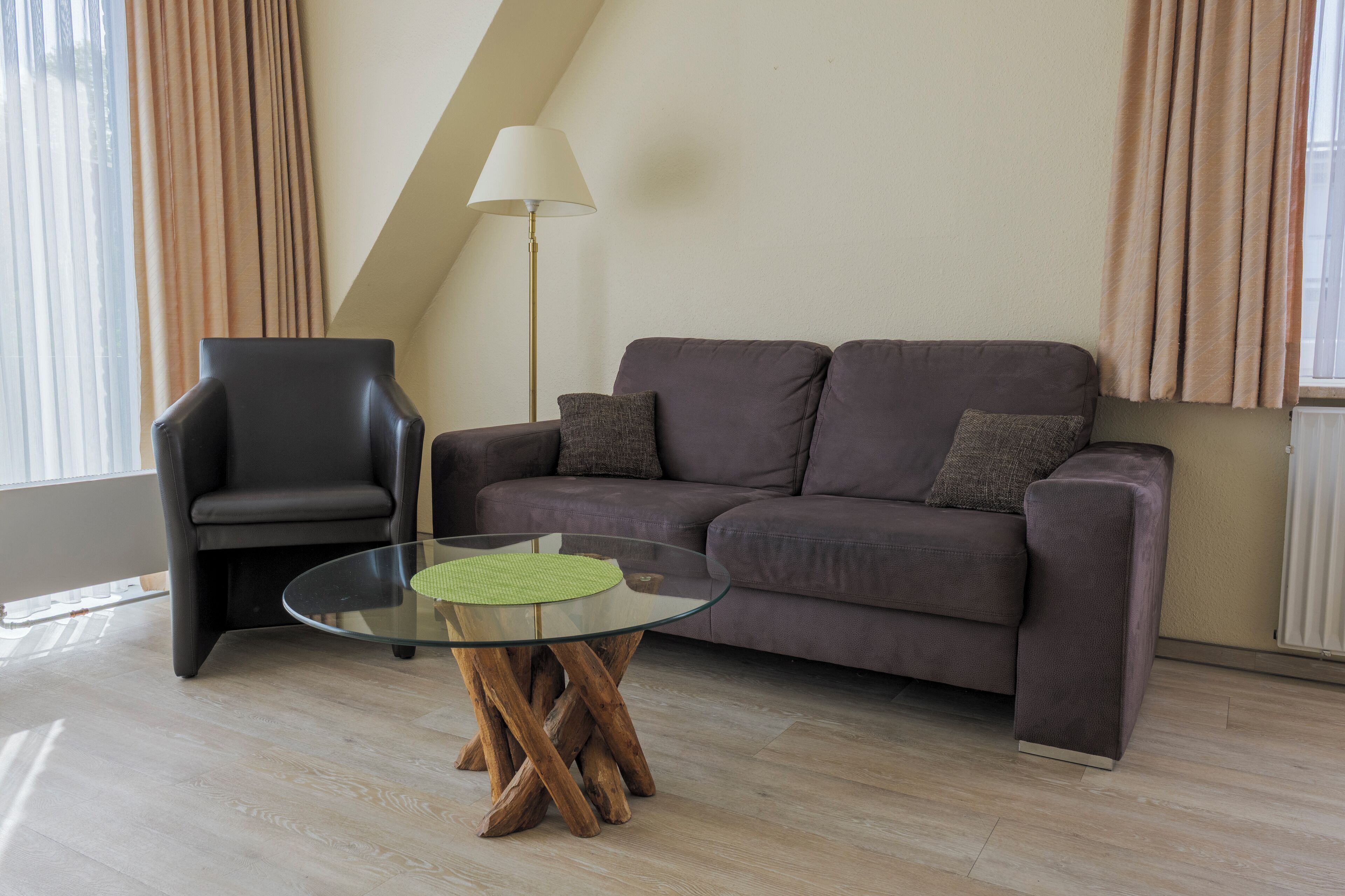 Apartment, 2 Bedrooms | Living area | 25-inch flat-screen TV with satellite channels