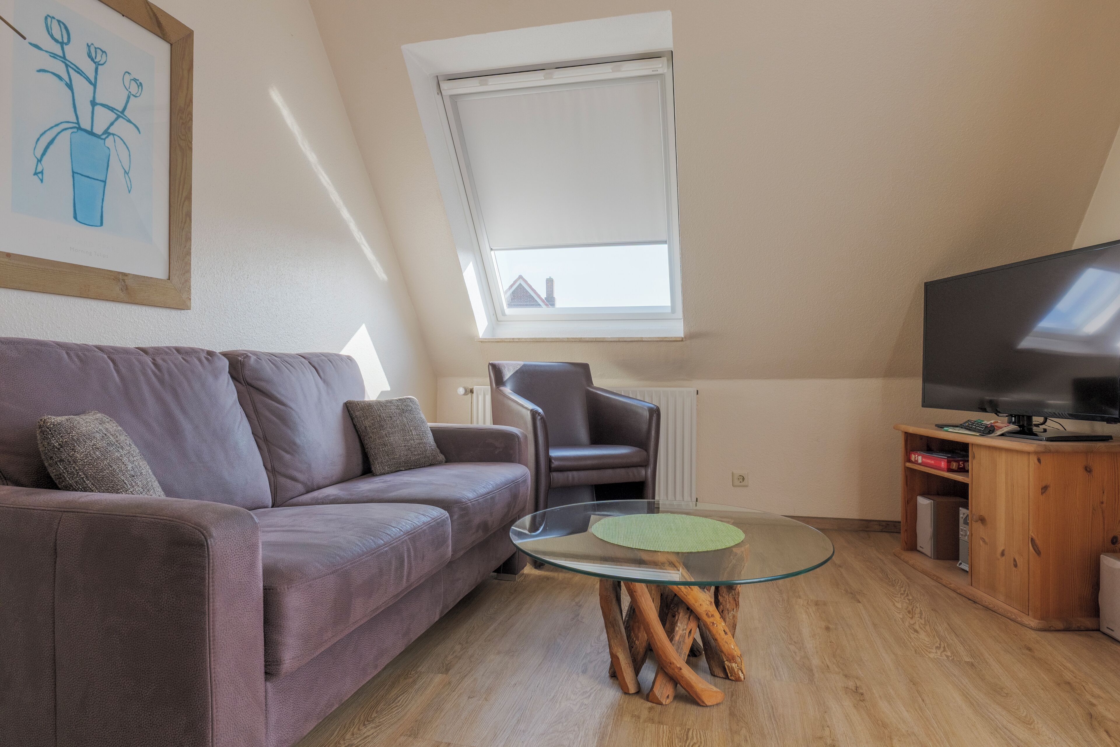 Apartment, 1 Bedroom | Living area | 25-inch flat-screen TV with satellite channels