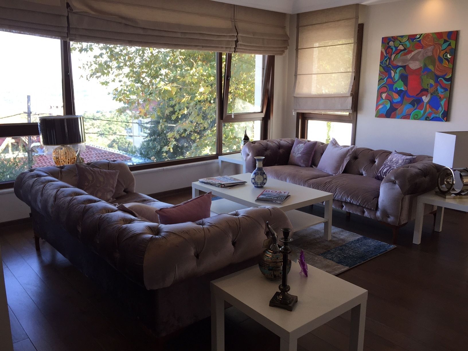 Villa - flera sovrum | Vardagsrum | LCD-tv