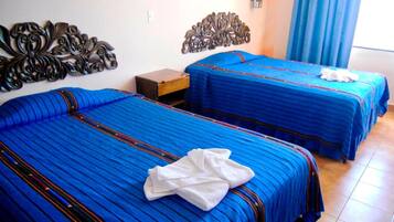 Desk, iron/ironing board, free WiFi, bed sheets