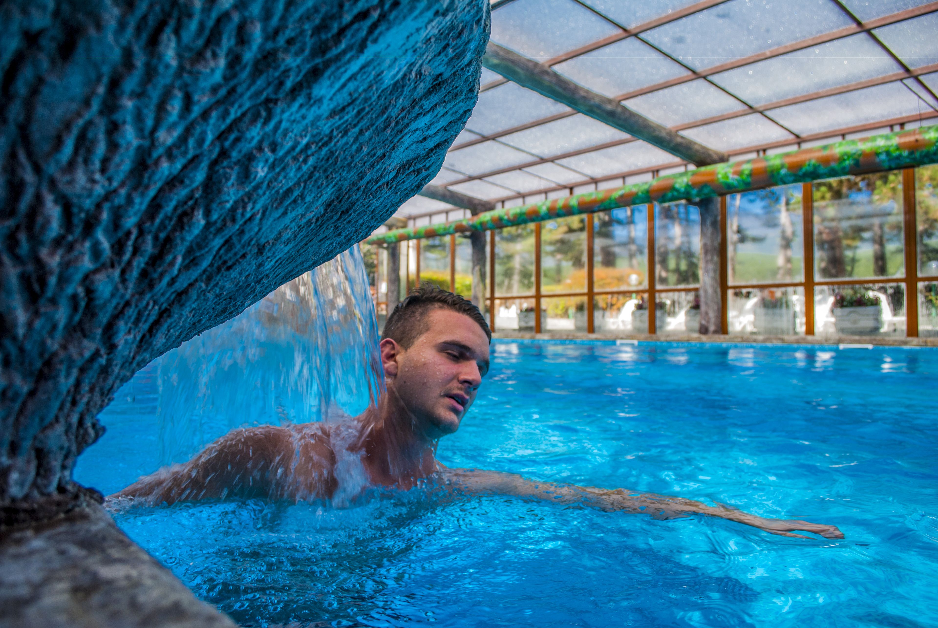 indoor pool, outdoor pool
