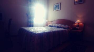 Double Room | In-room safe, blackout curtains, free WiFi, bed sheets