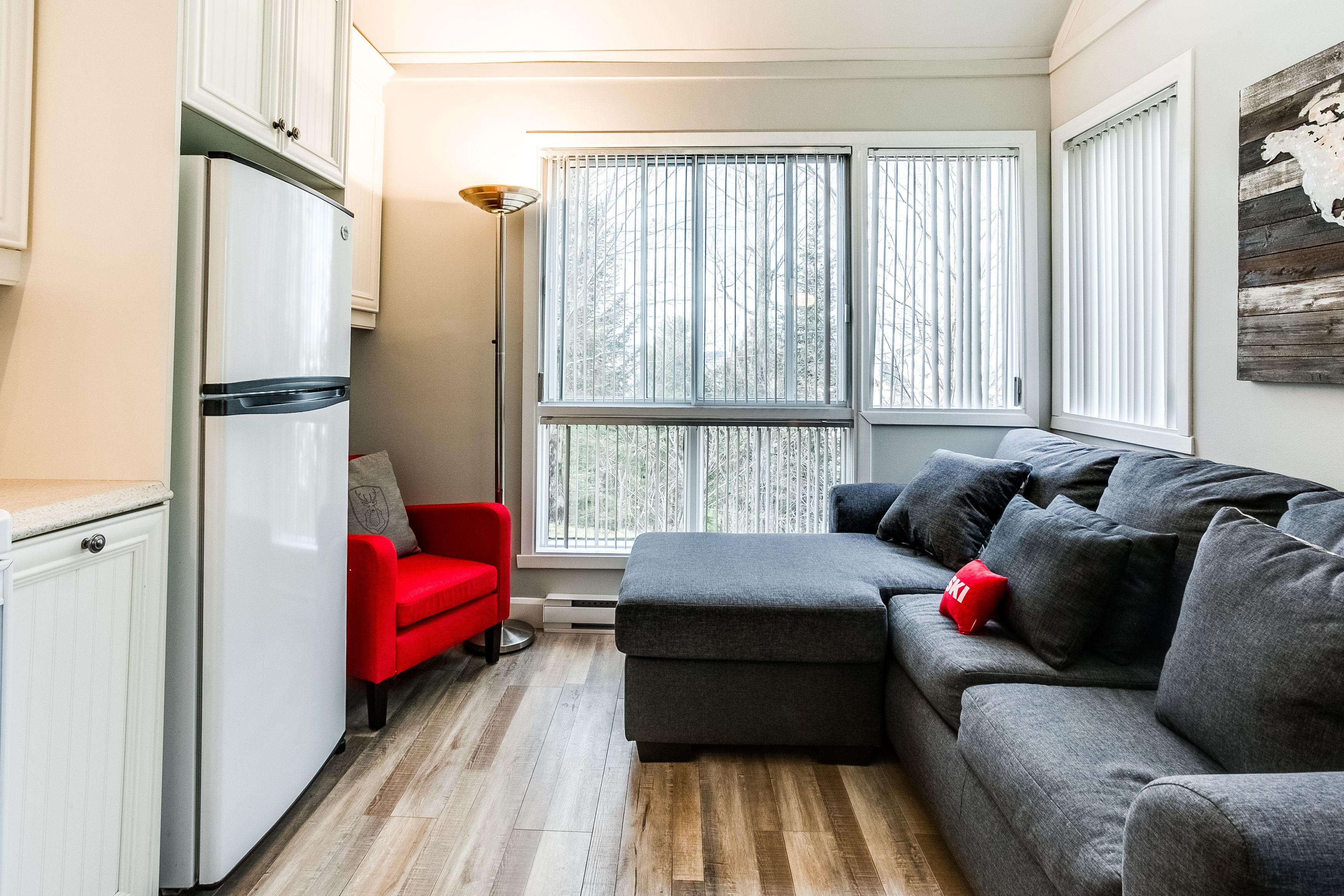 Apartment, 1 Schlafzimmer | Wohnzimmer | Flachbildfernseher, Kamin, Netflix