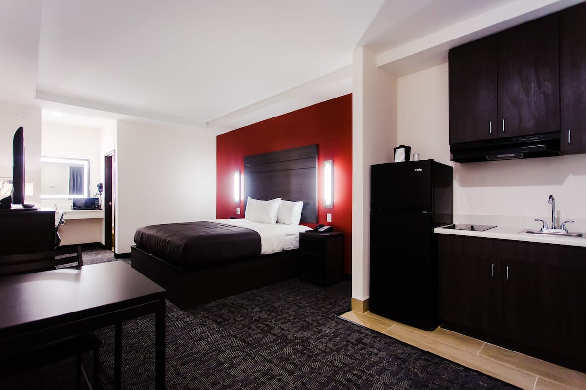 Deluxe Single Room, 1 King Bed | Desk, laptop workspace, blackout drapes, free cribs/infant beds