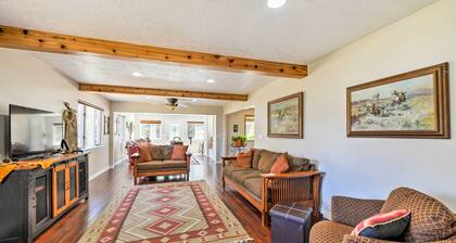 Spacious Mancos Home w/ Furnished Deck & Yard!