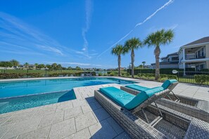 Pool - Bright Chic Oasis with Private Pool and Spa at Reunion (Kissimmee)