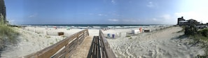 Beach nearby, sun loungers, beach towels