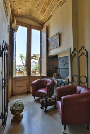 Vue sur la ville depuis l’hébergement