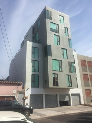 Facciata della struttura